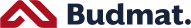 Logo Budmat - producenta blachodachówek modułowych